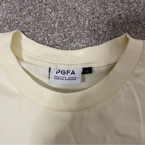 PGFA Butter Yellow Tee - Picture 2 of 3